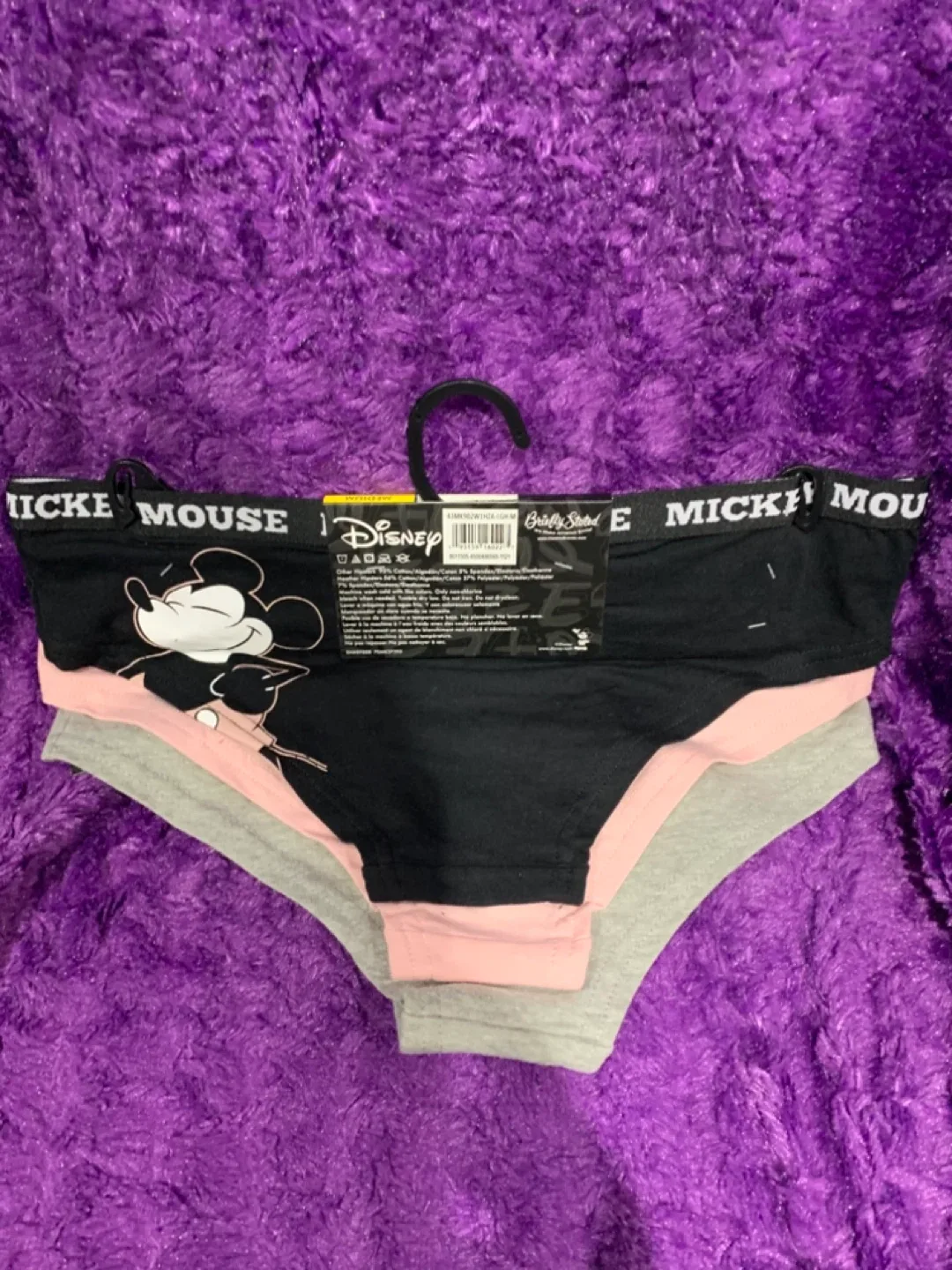 Disney Mickey Mouse Hipsters - Size M 3 pieces pack image indicator(2)