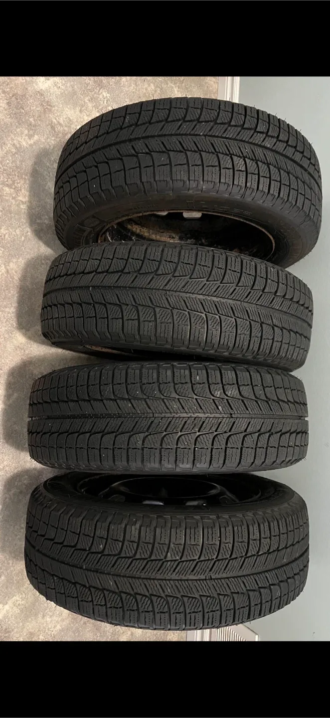 🔥 Michelin X-Ice Snow Tires + Rims — Like New! 🔥 image indicator(4)