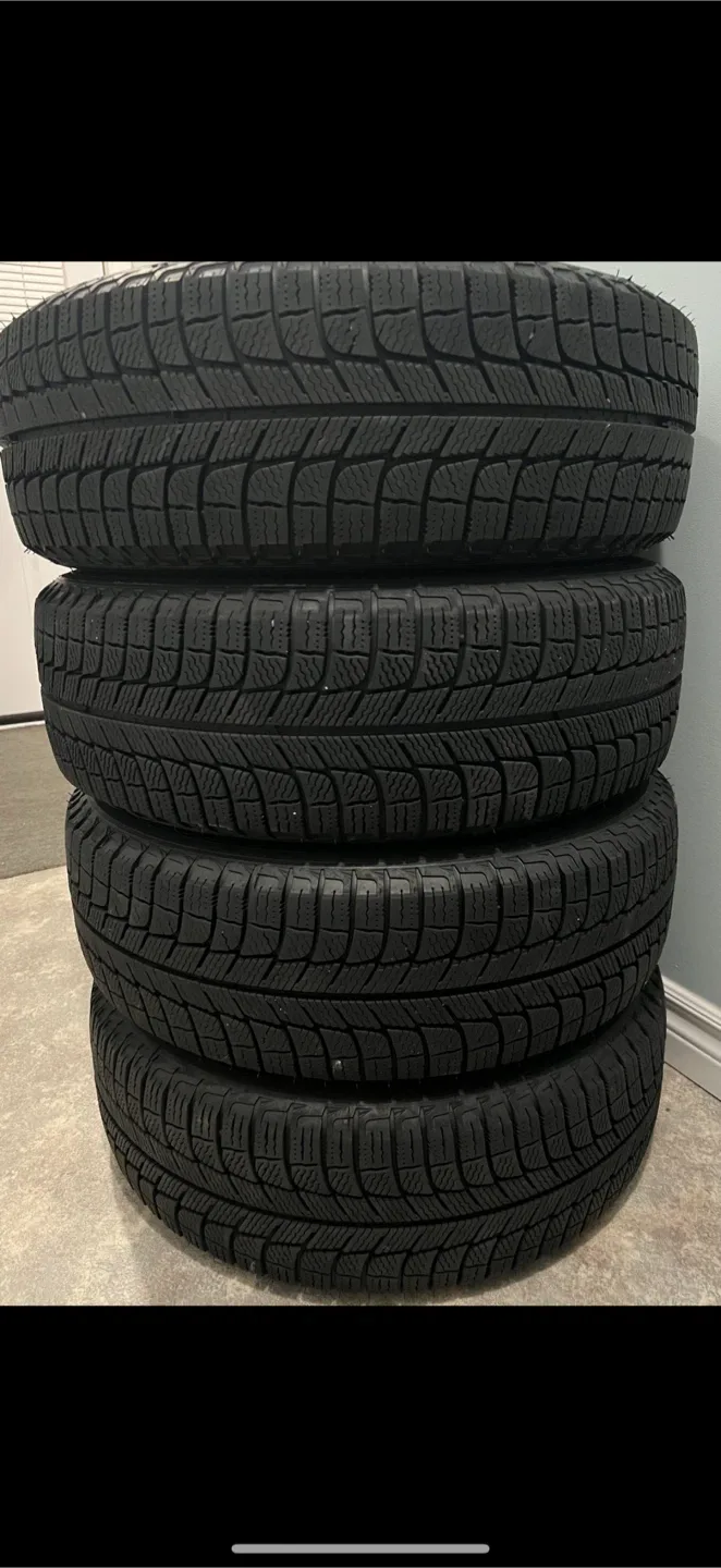 🔥 Michelin X-Ice Snow Tires + Rims — Like New! 🔥 image indicator(3)