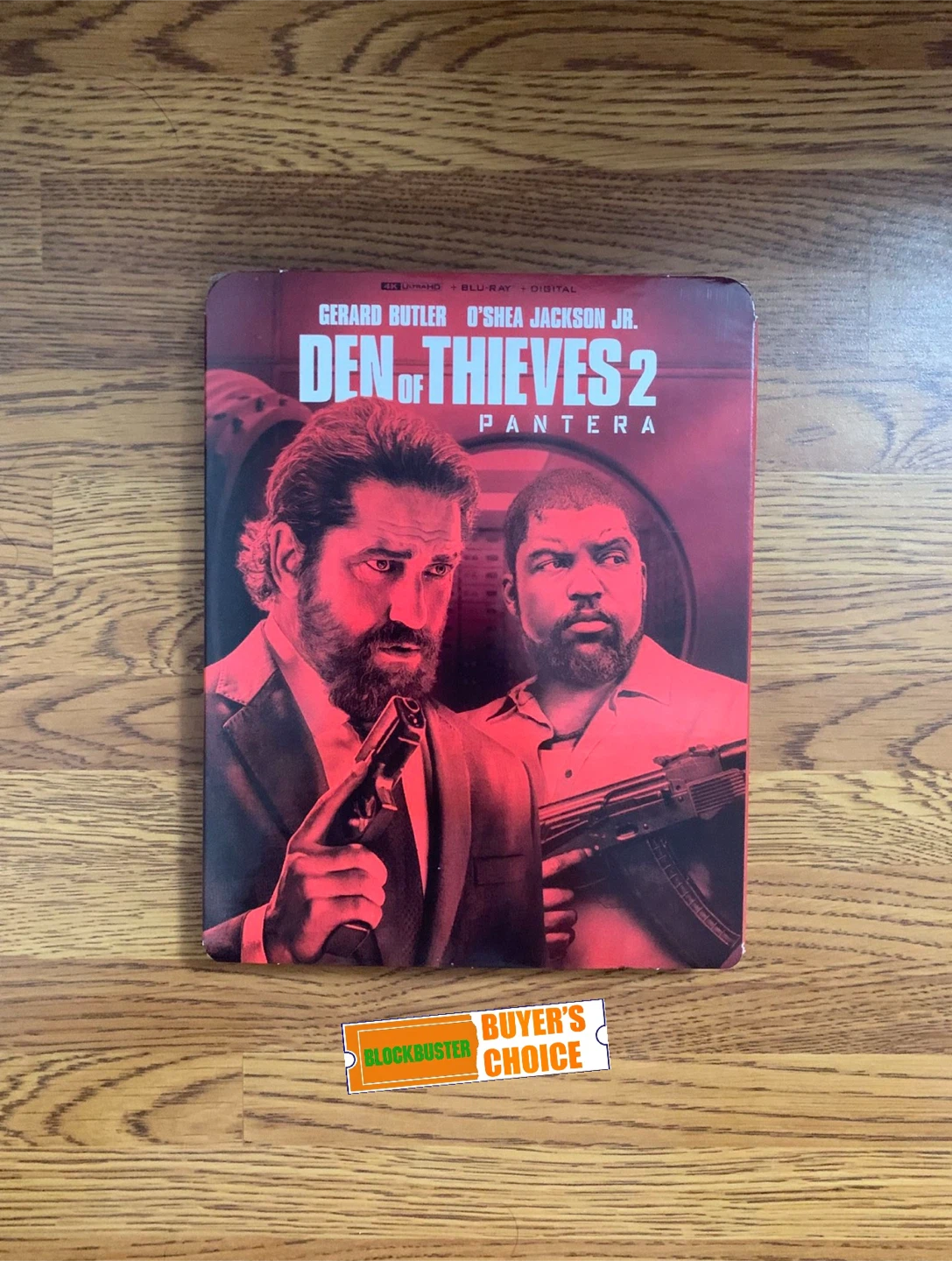 Den of Thieves 2: Pantera 4K UHD Blu-ray Combo Pack