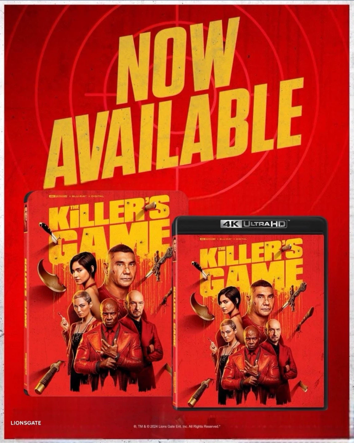 The Killer’s Game 4K UHD Blu-ray Combo Pack - photo 4