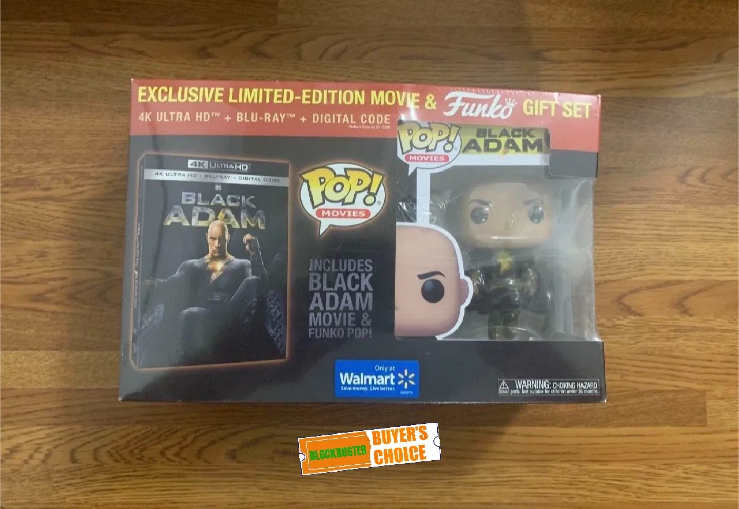 Black Adam (Walmart Exclusive) 4K UHD Blu-ray Gift Set thumbnail