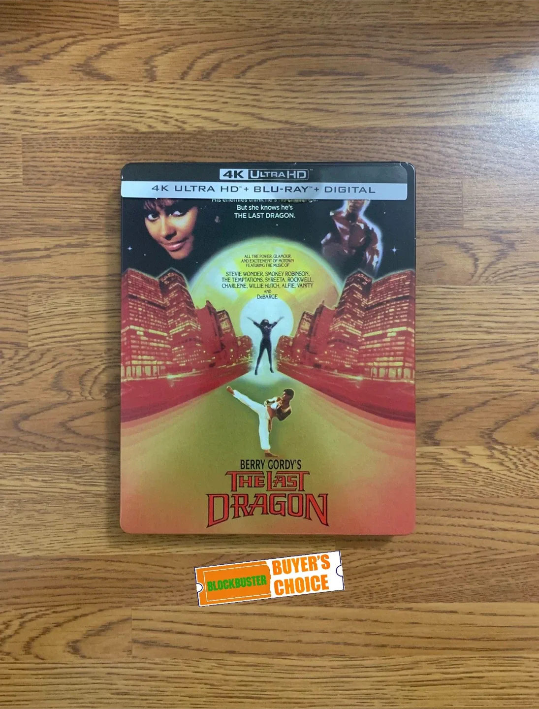The Last Dragon (LE Steelbook) 4K UHD Blu-ray Combo Pack thumbnail