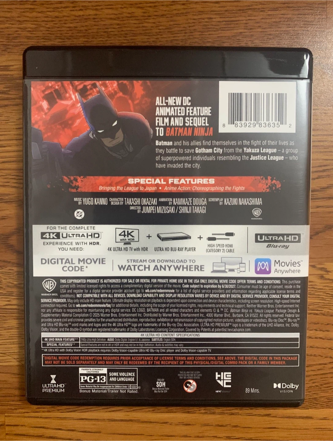 Batman Ninja vs. Yakuza League UHD-BD - photo 2