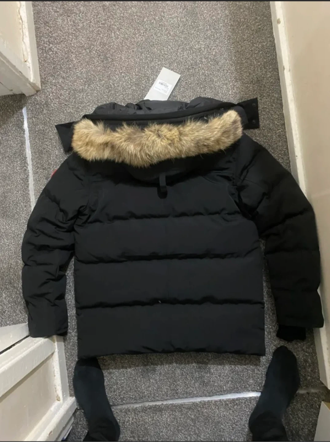 Canada Goose Black Down Parka - Size M/M - photo 2