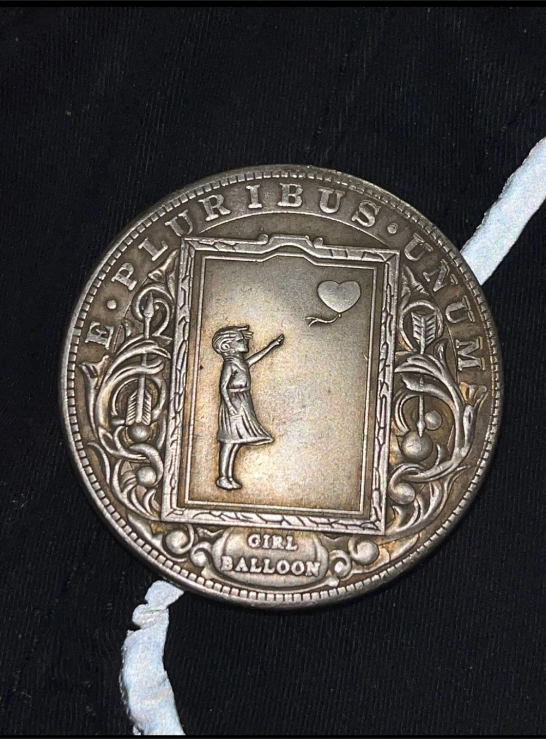 Banksy art coin