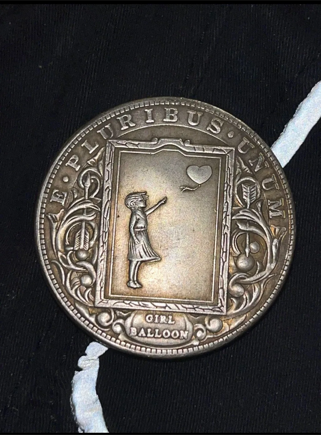 Banksy art coin thumbnail