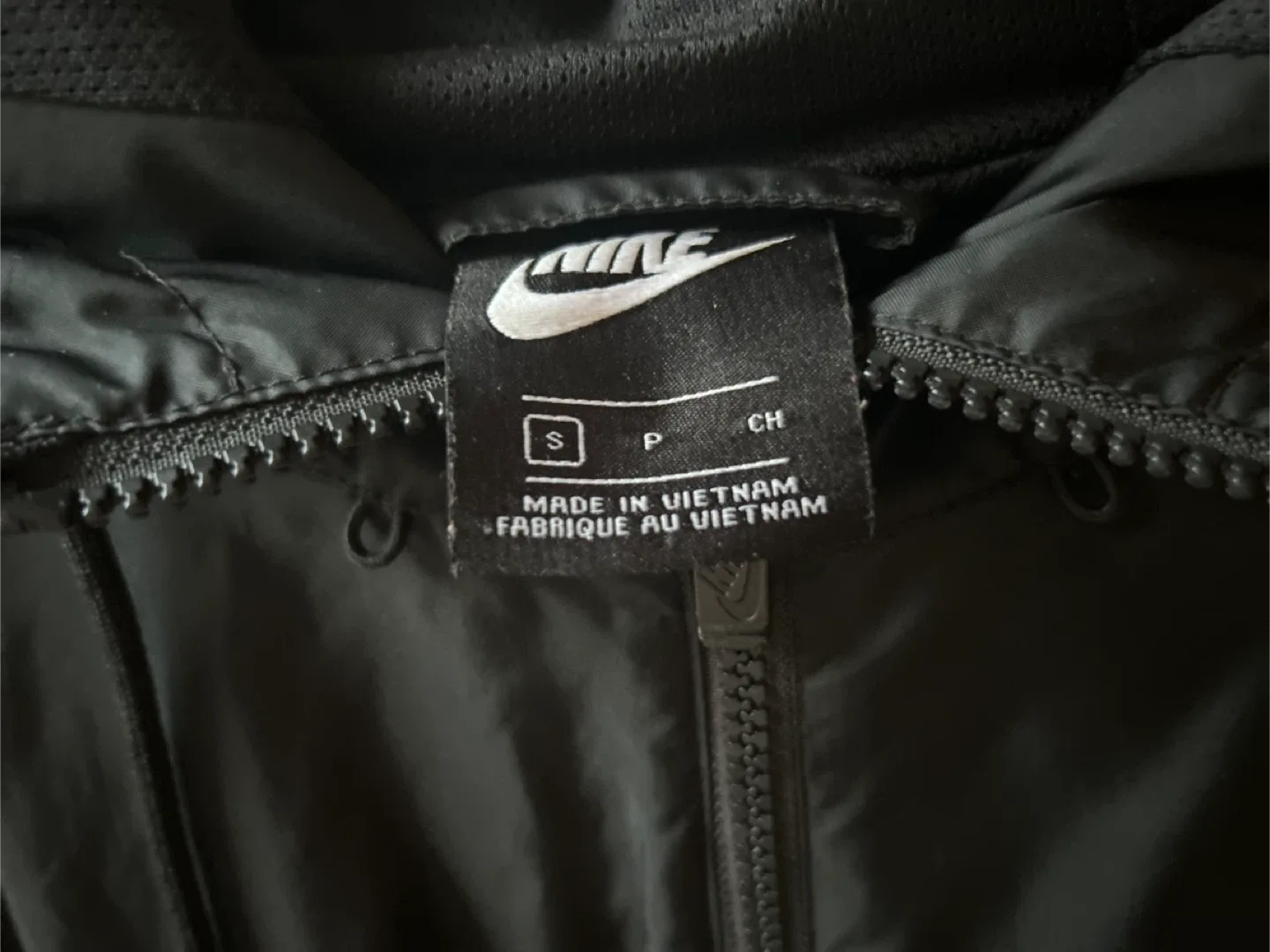 Nike Windrunner Jacket - Black, Size Small image indicator(4)