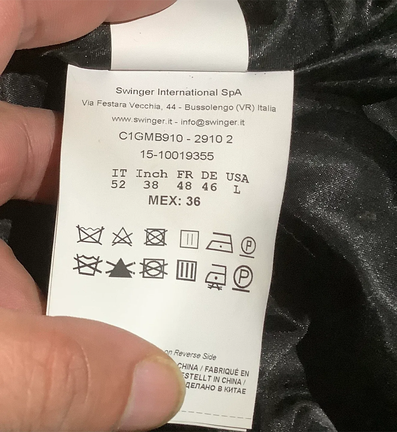 Mens VERSACE JEAN Bomber Coat image indicator(7)