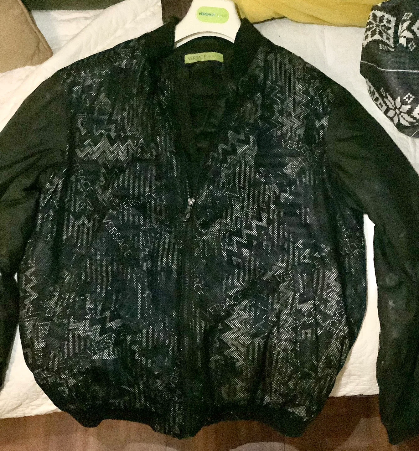 Mens VERSACE JEAN Bomber Coat image indicator(2)