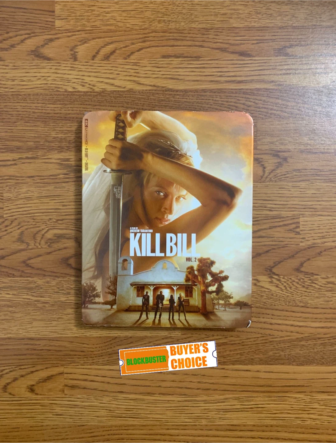 Kill Bill Vol. 2 4K UHD Blu-ray Combo Pack