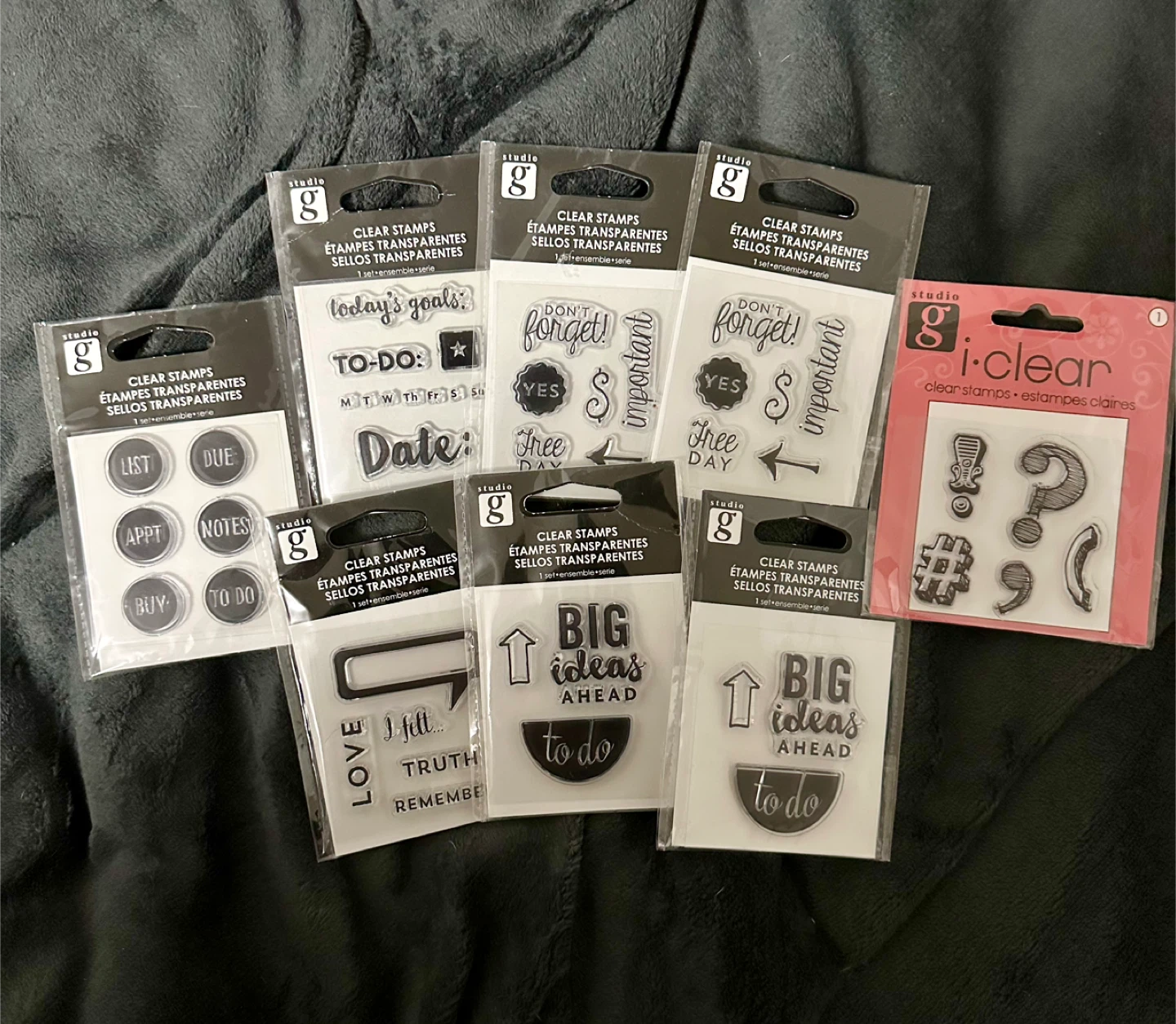 New! Clear Stamps Lot