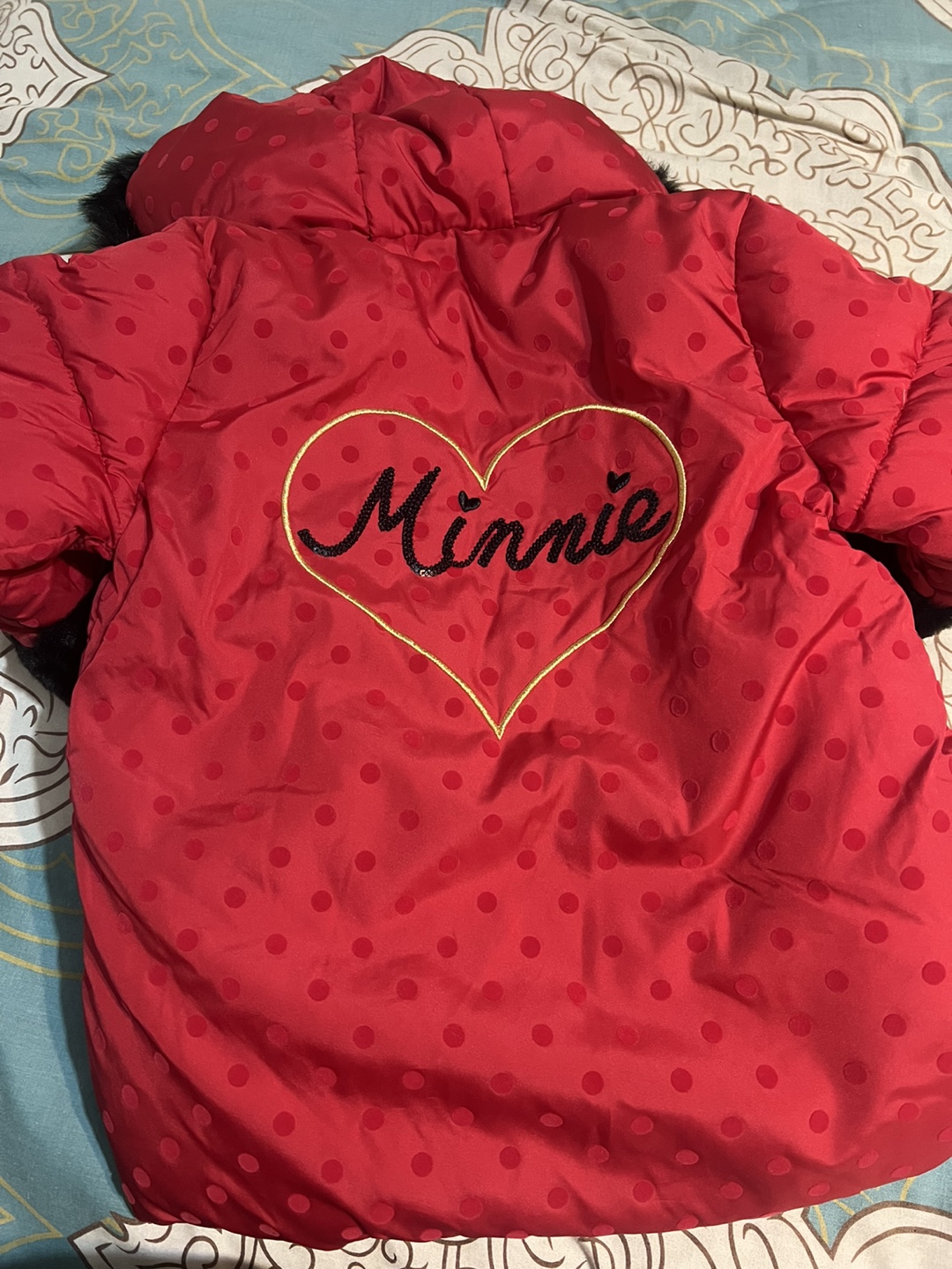 Mickey & Minnie Mouse Red Winter Jacket(Size 1 1/2-2 Years) - photo 4