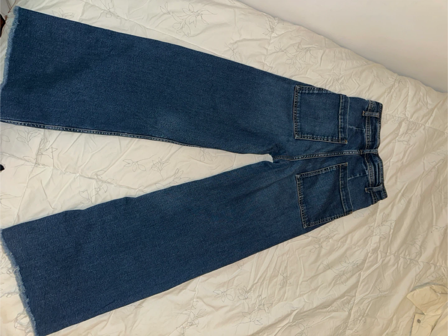 Wide Leg Denim Jeans Zara US 4 length 97 cm - photo 2