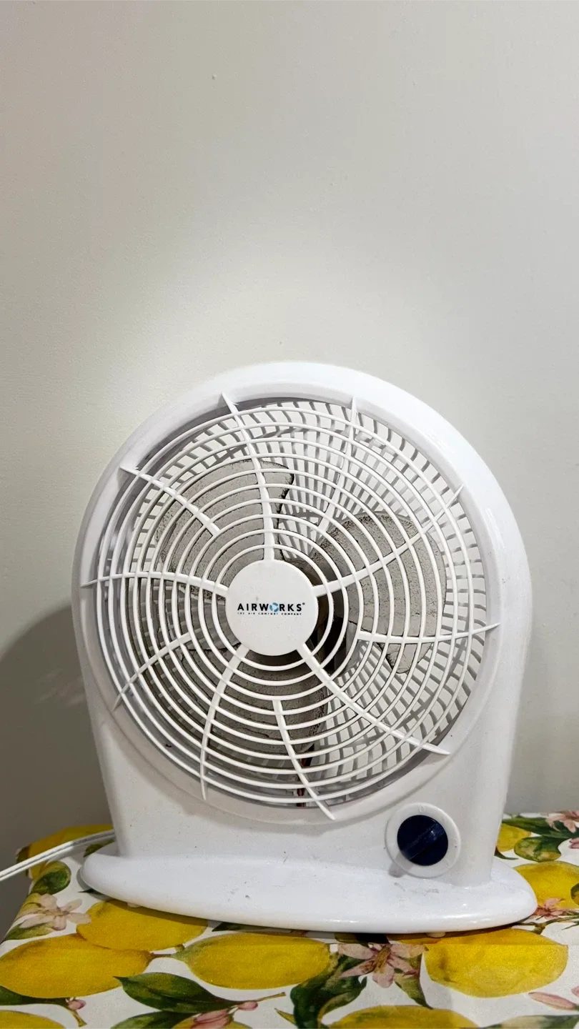 Airworks Table Fan - White