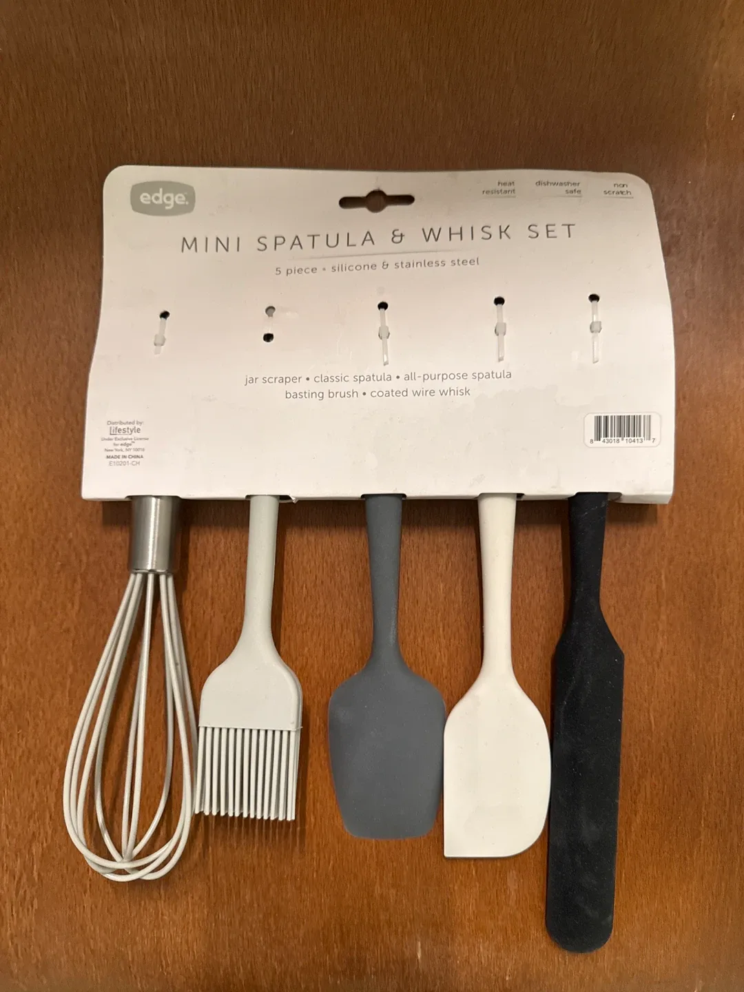 Edge Mini Spatula & Whisk Set - 5 Piece