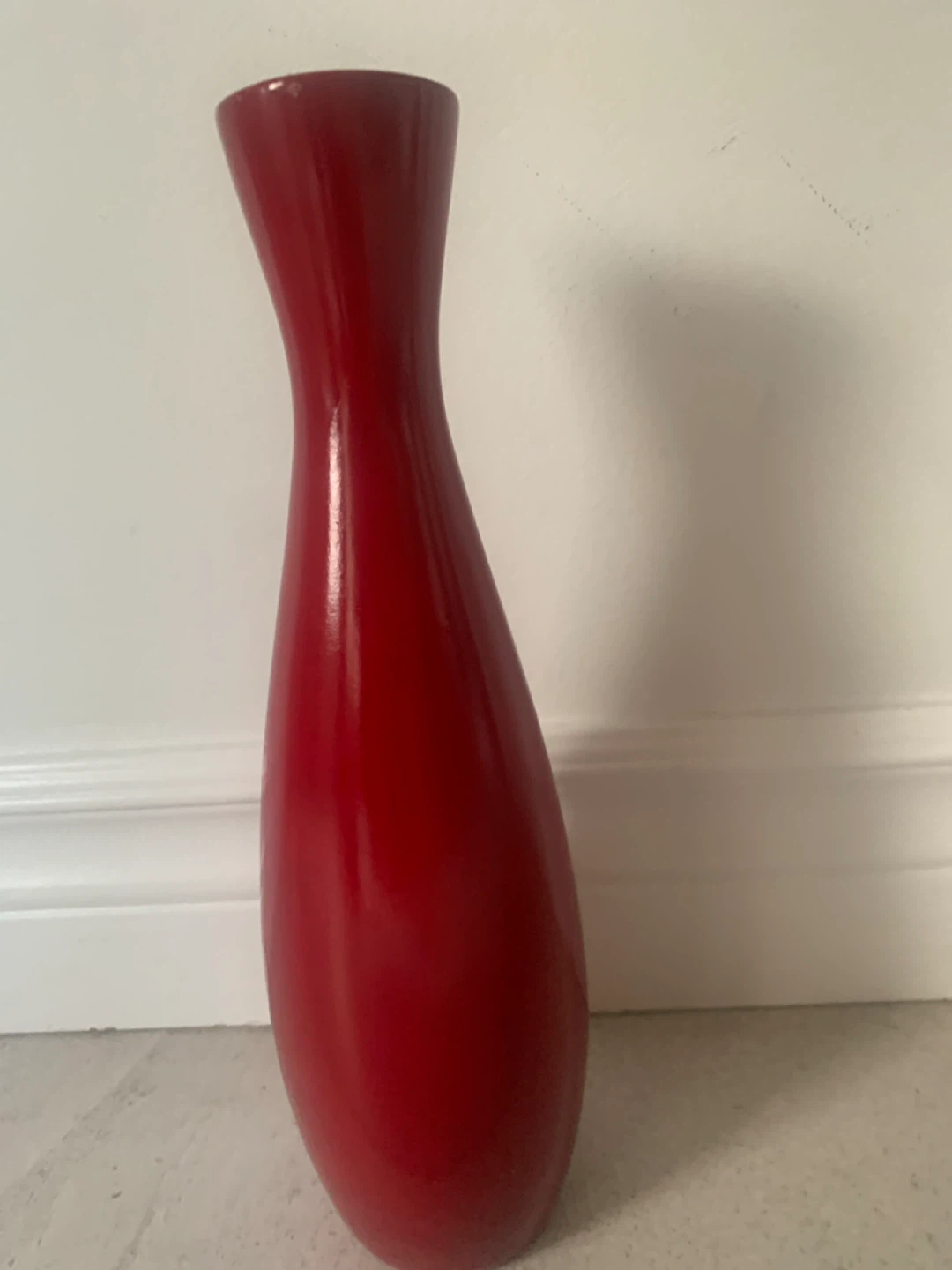 Red Decorative Vase