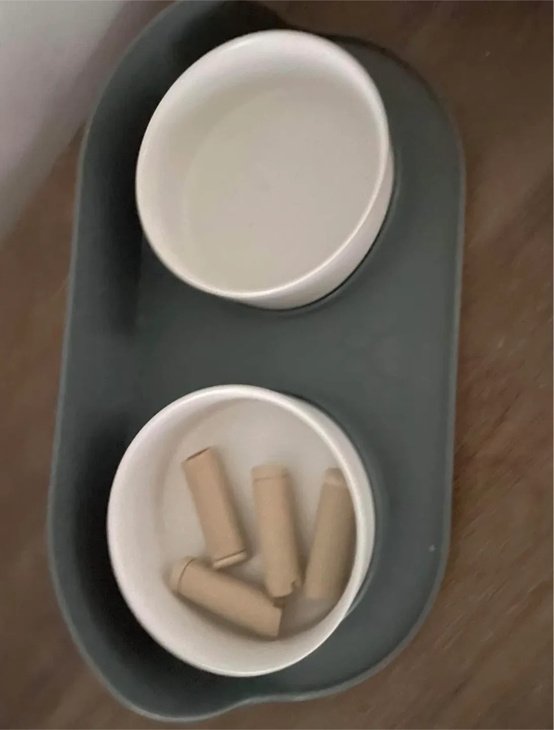 Elevated Cat Food & Water Bowl Set - 16oz image indicator(2)