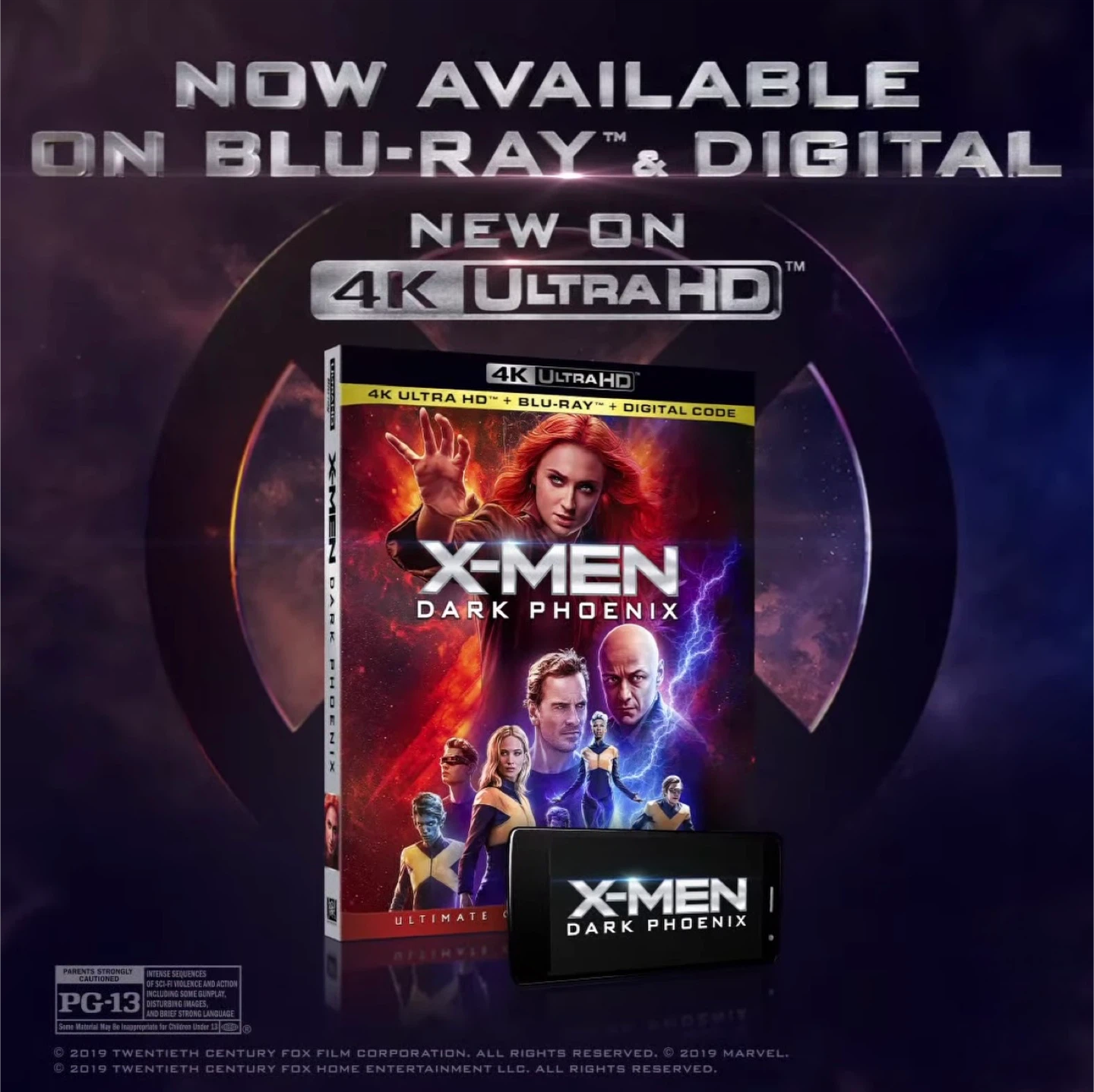 X-Men: Dark Phoenix (Ultimate Collector’s Edition) 4K UHD… - photo 5