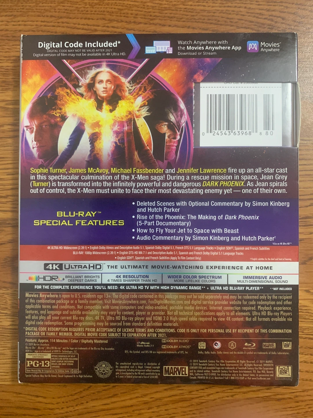 X-Men: Dark Phoenix (Ultimate Collector’s Edition) 4K UHD… - photo 2