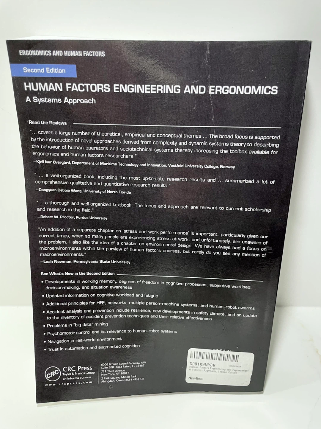 Human Factors Engineering & Ergonomics: A Systems Approach, 2nd - photo 2
