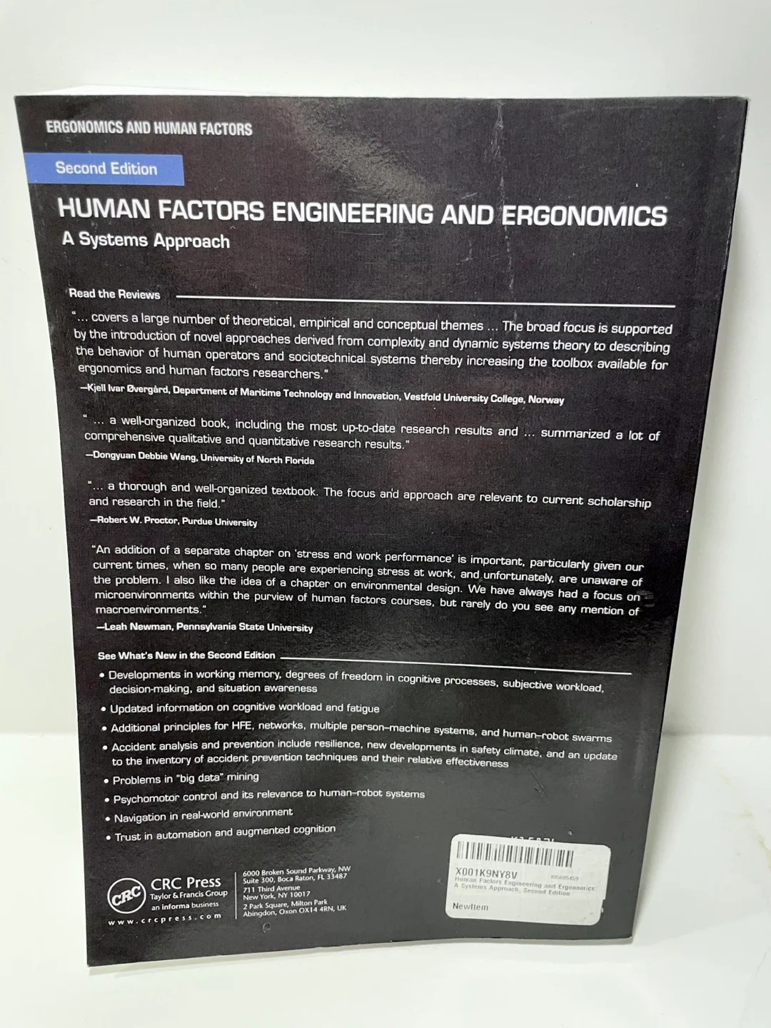 Human Factors Engineering & Ergonomics: A Systems Approach, 2nd image indicator(2)
