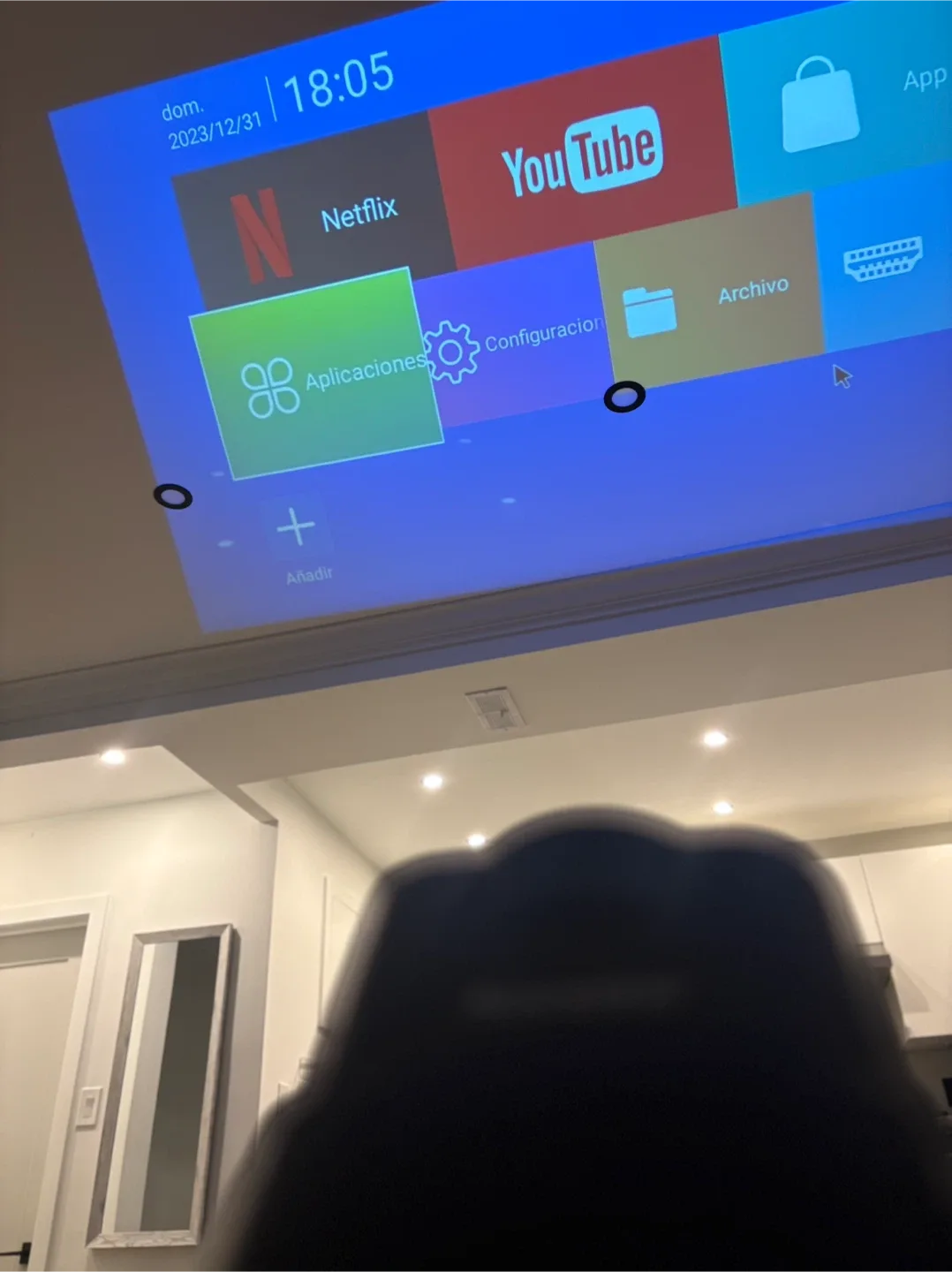 Portable Mini Projector image indicator(3)