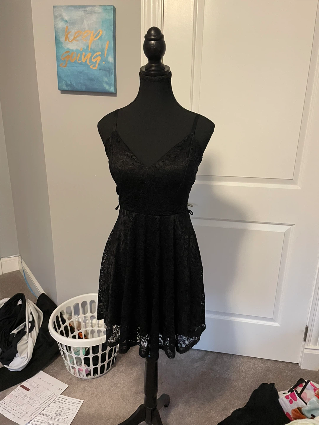 Black Lace Dress