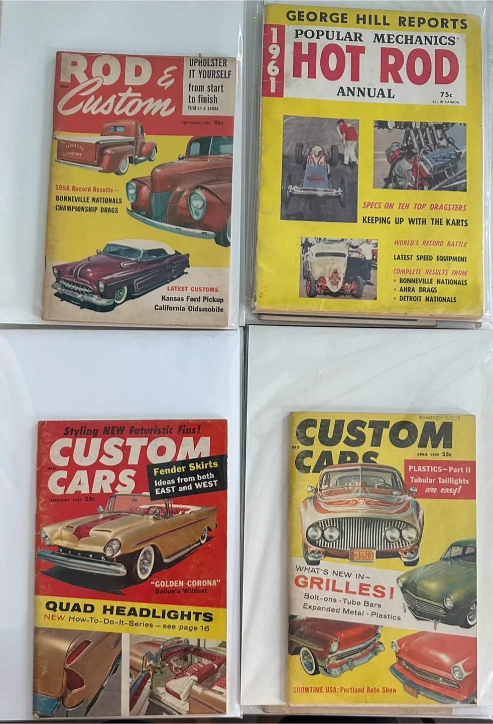Vintage Rod & Custom + Custom Cars Magazines image indicator(4)