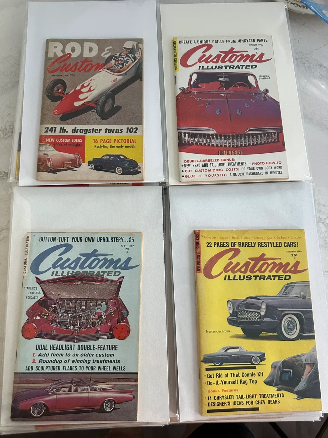 Vintage Rod & Custom + Custom Cars Magazines image indicator(8)