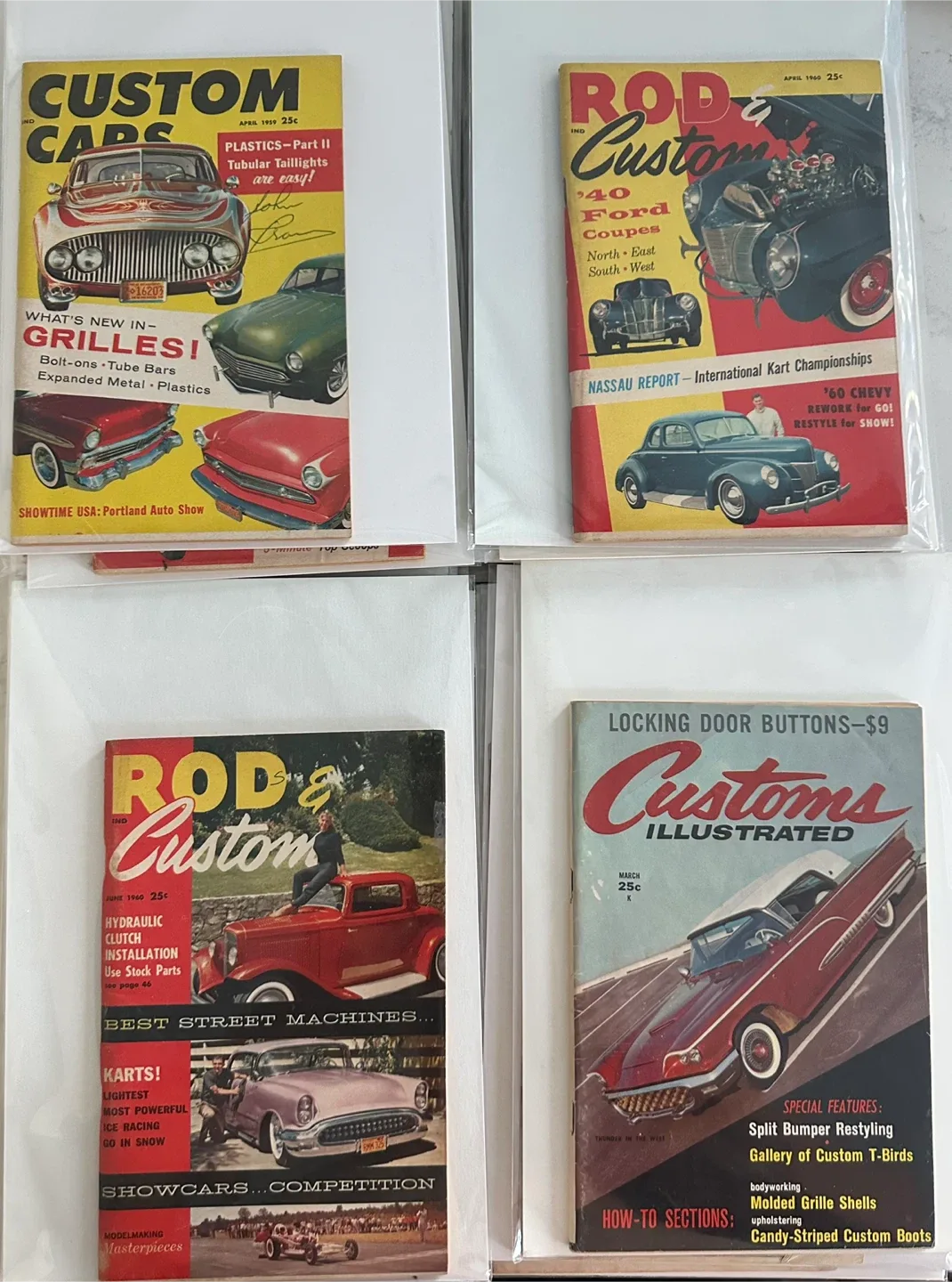 Vintage Rod & Custom + Custom Cars Magazines image indicator(9)