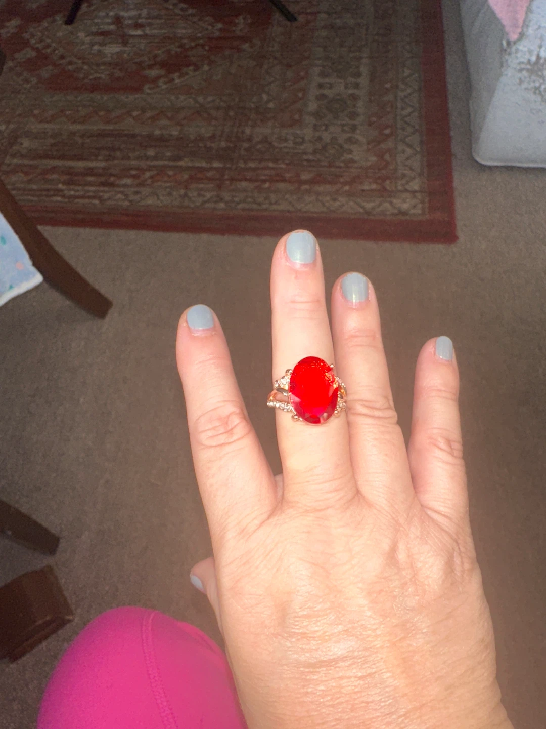 Red Gemstone Ring