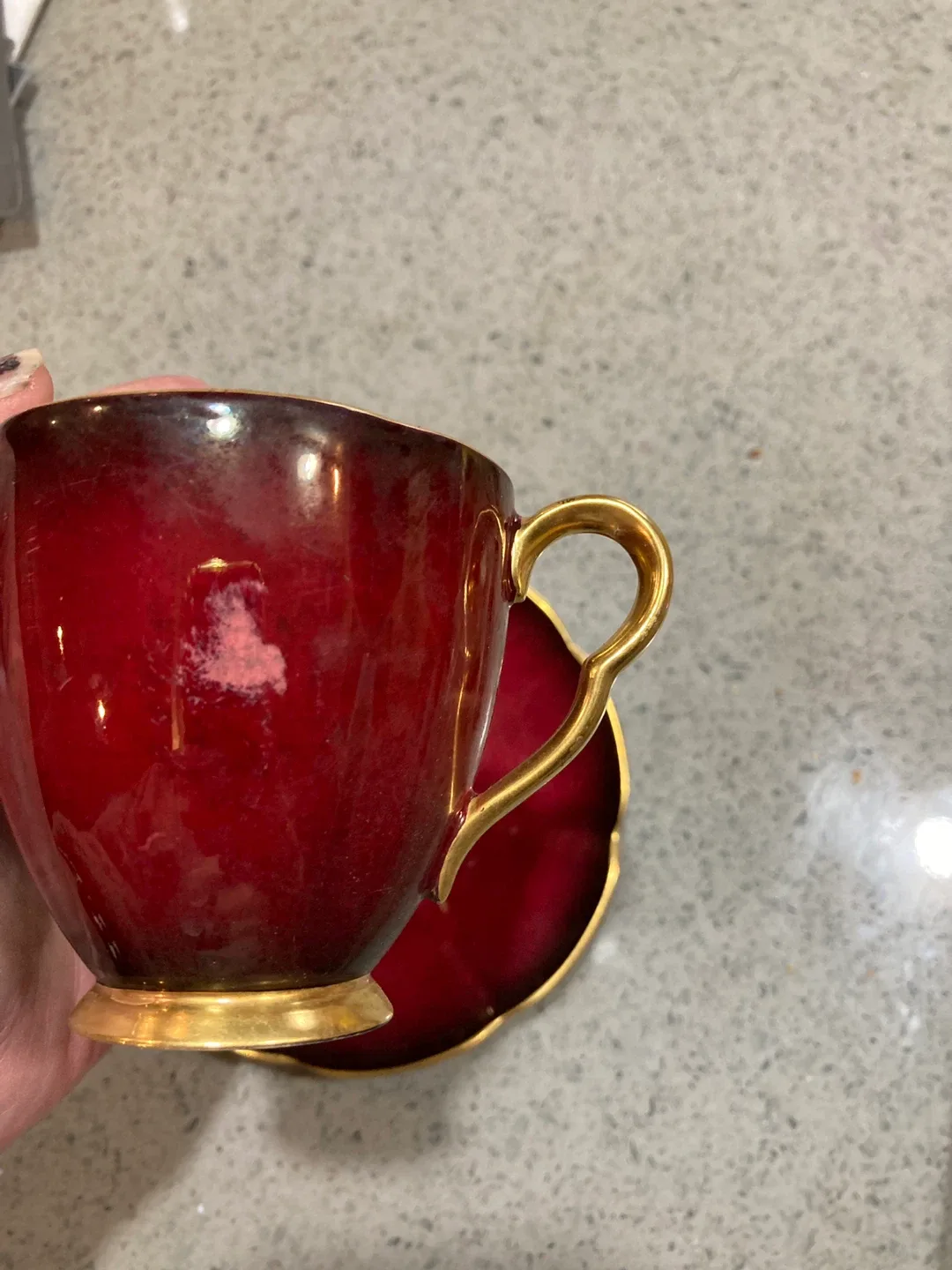 Carlton Ware Cup and Saucer - Made in England image indicator(3)