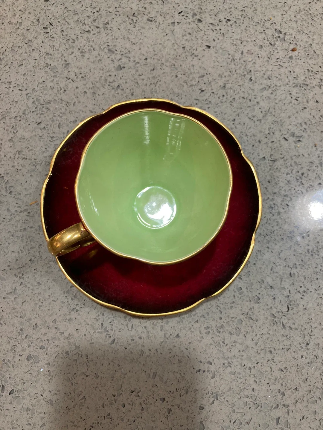 Carlton Ware Cup and Saucer - Made in England image indicator(2)
