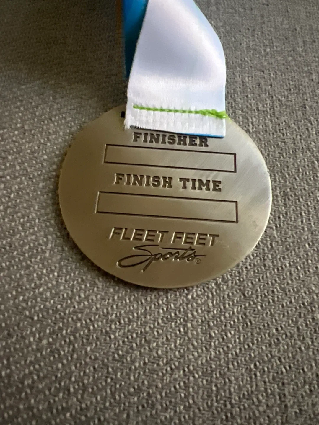 Fleet Feet Sports Soldier Field 10 Mile Finisher Medal image indicator(3)