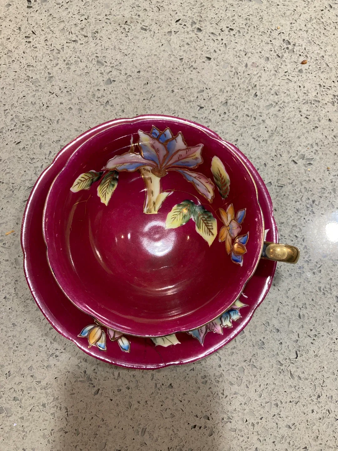 Trimont China Tea Cup & Saucer Set image indicator(2)