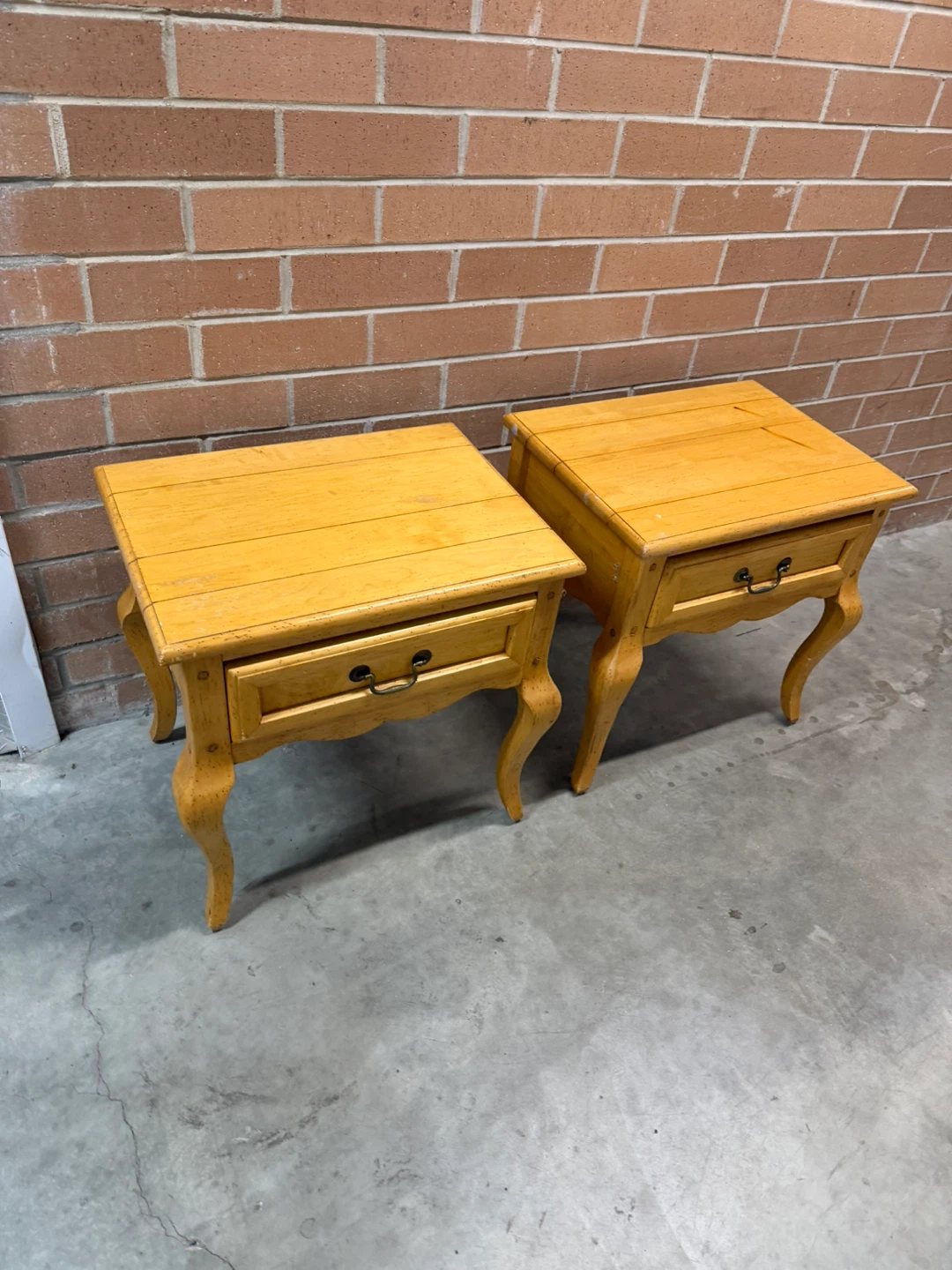 Matching Wooden Nightstands - Set of 2 - photo 2