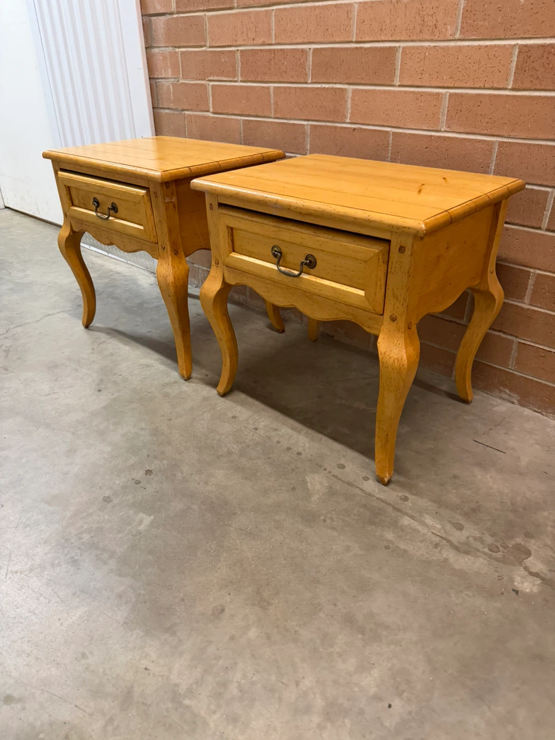 Matching Wooden Nightstands - Set of 2 - photo 3