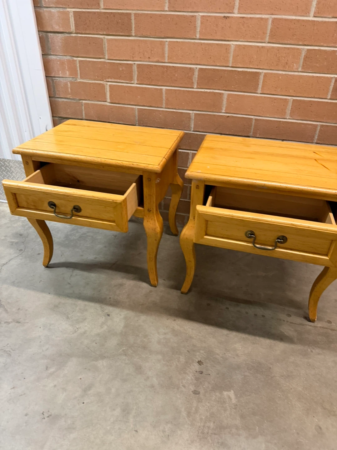 Matching Wooden Nightstands - Set of 2 - photo 4