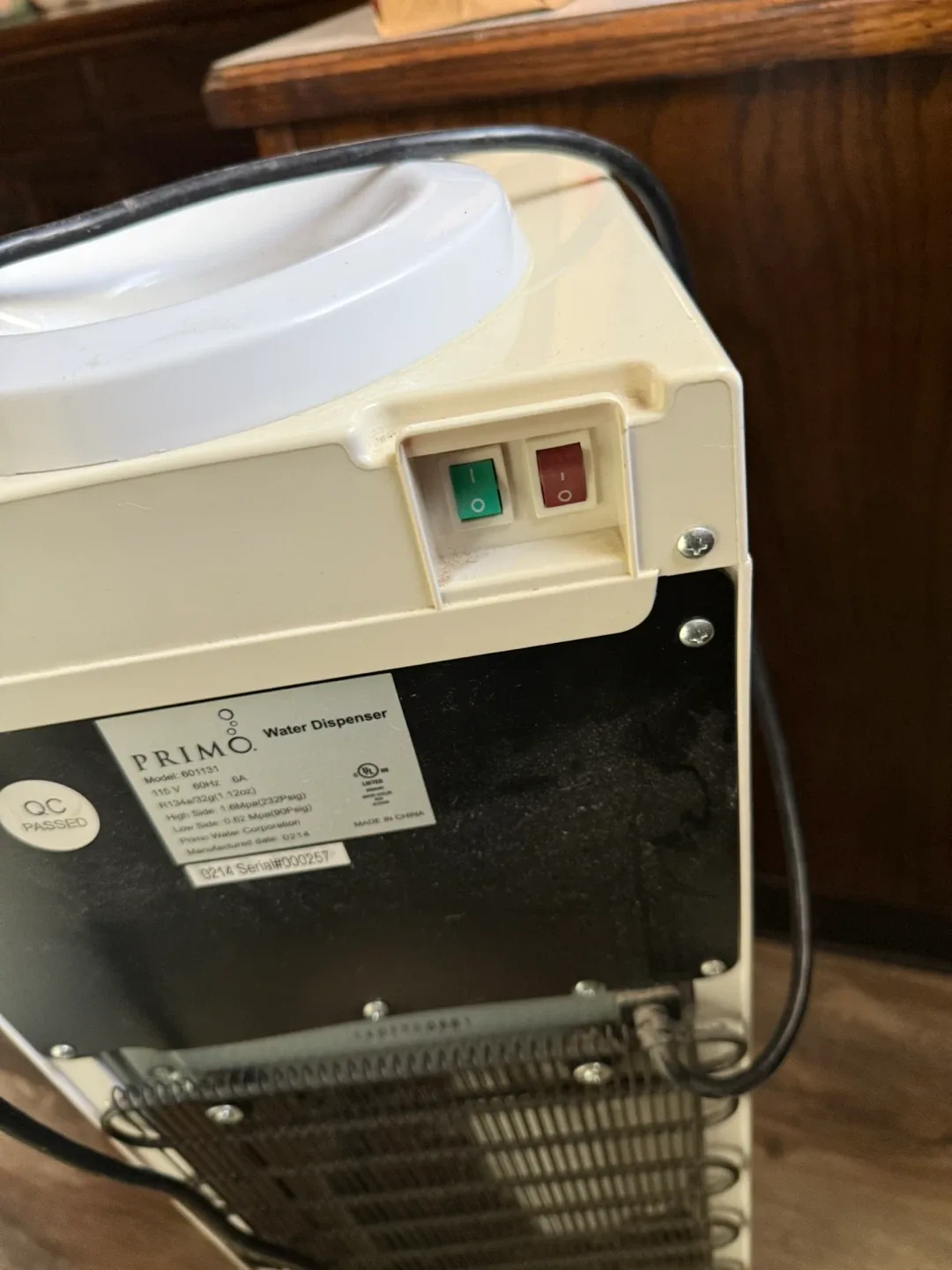 Primo Water Dispenser image indicator(4)