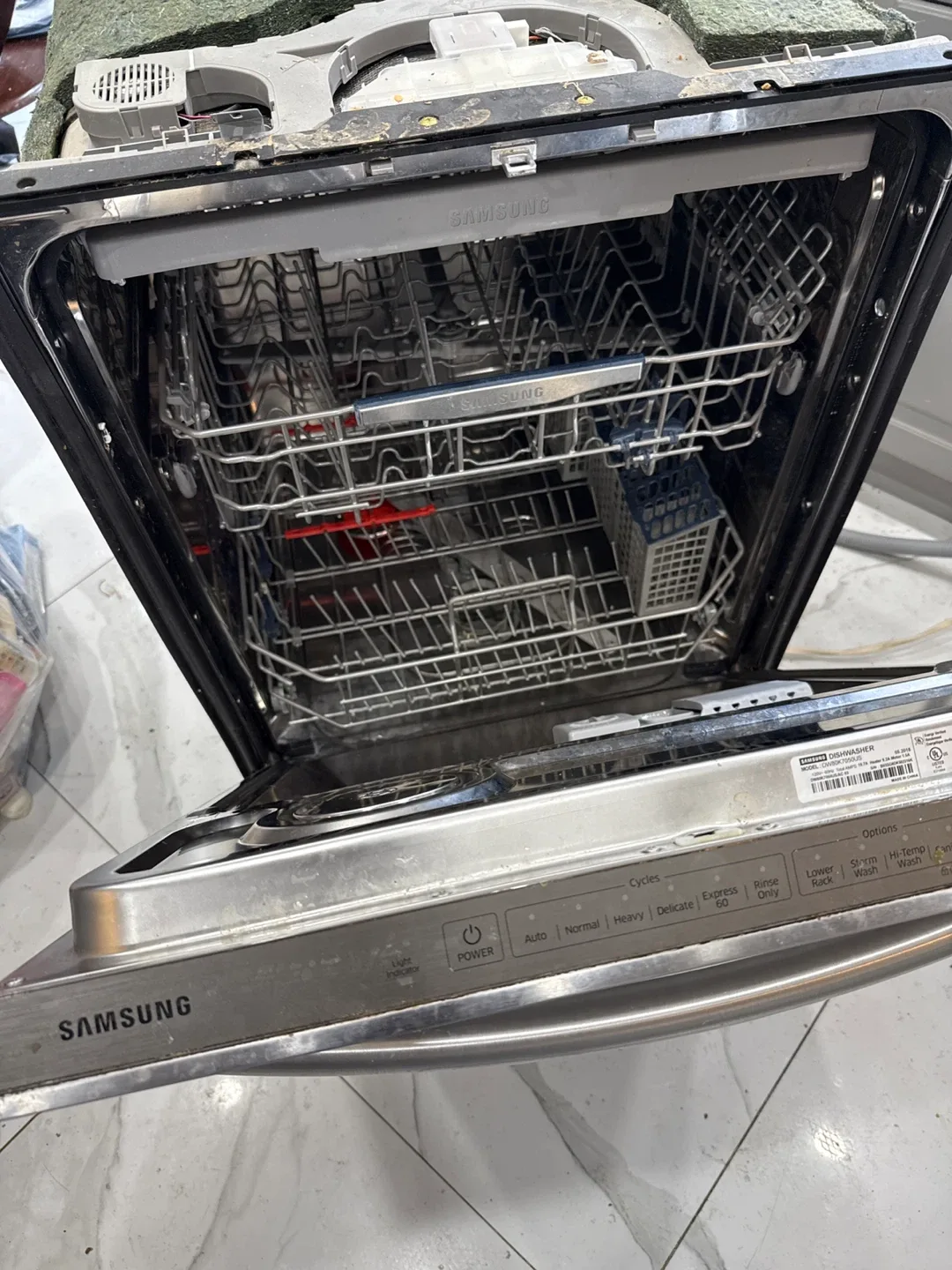 Samsung Dishwasher image indicator(2)