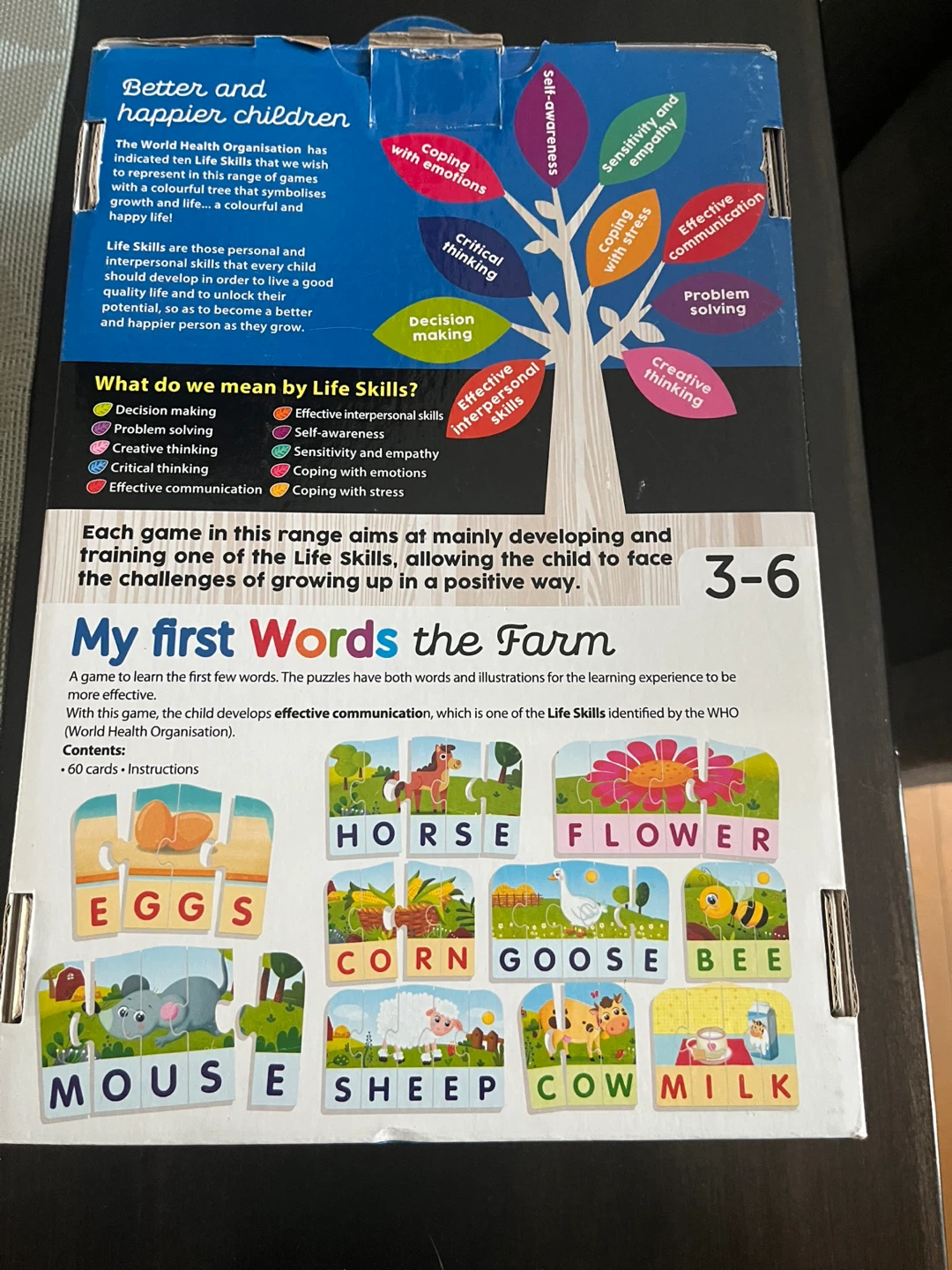 Life Skills My First Words Farm & Kindergarten Learning Library - photo 3