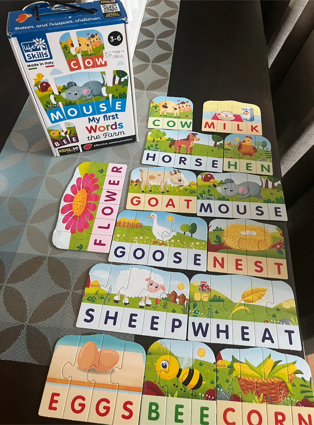 Life Skills My First Words Farm & Kindergarten Learning Library - photo 5