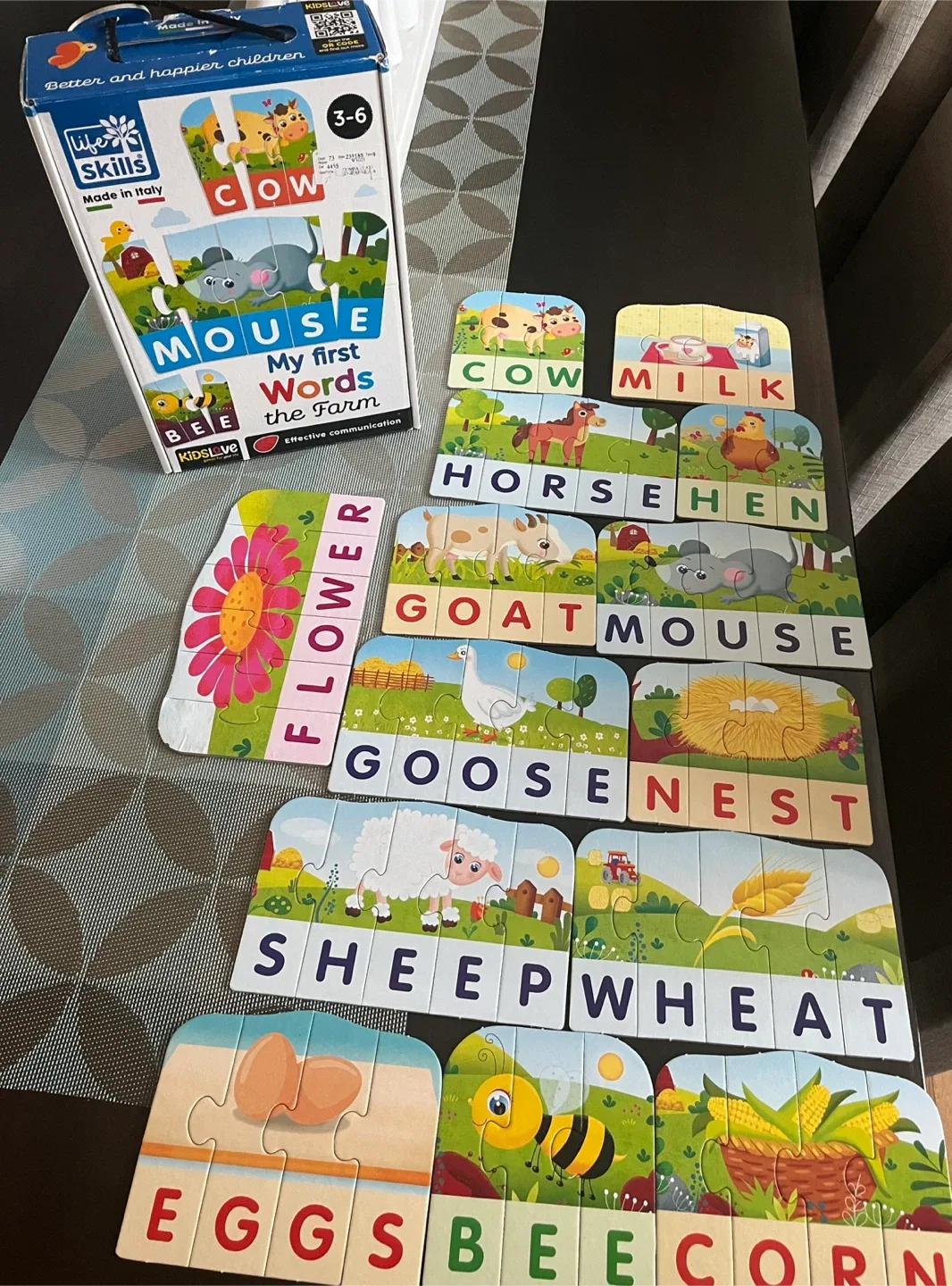 Life Skills My First Words Farm & Kindergarten Learning Library image indicator(5)