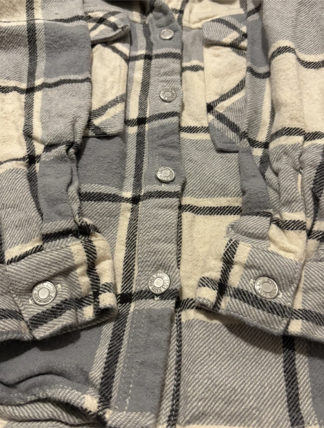 Zara Kids Plaid Shirt Size 9-10 - photo 2