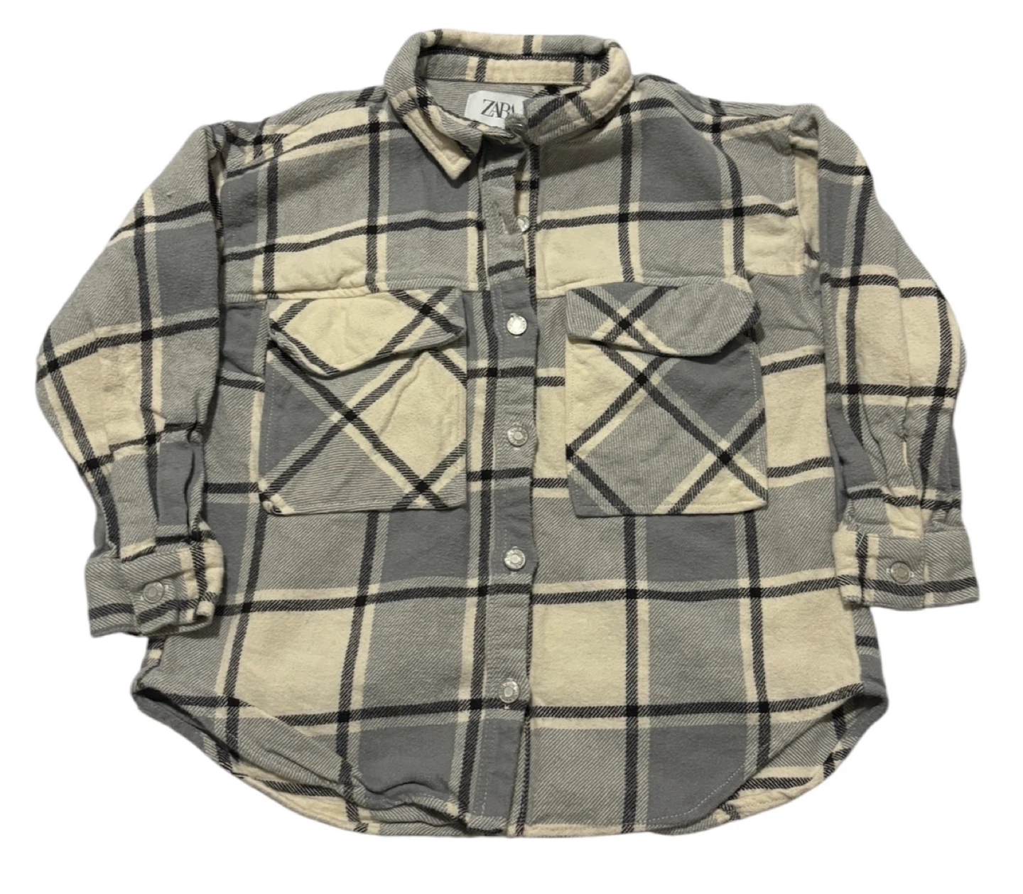 Zara Kids Plaid Shirt Size 9-10