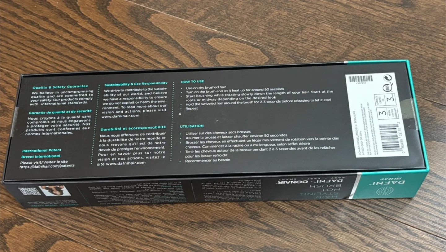 Conair X DAFNI Muse Styling Hot Brush- Brand New (Unopened) image indicator(7)