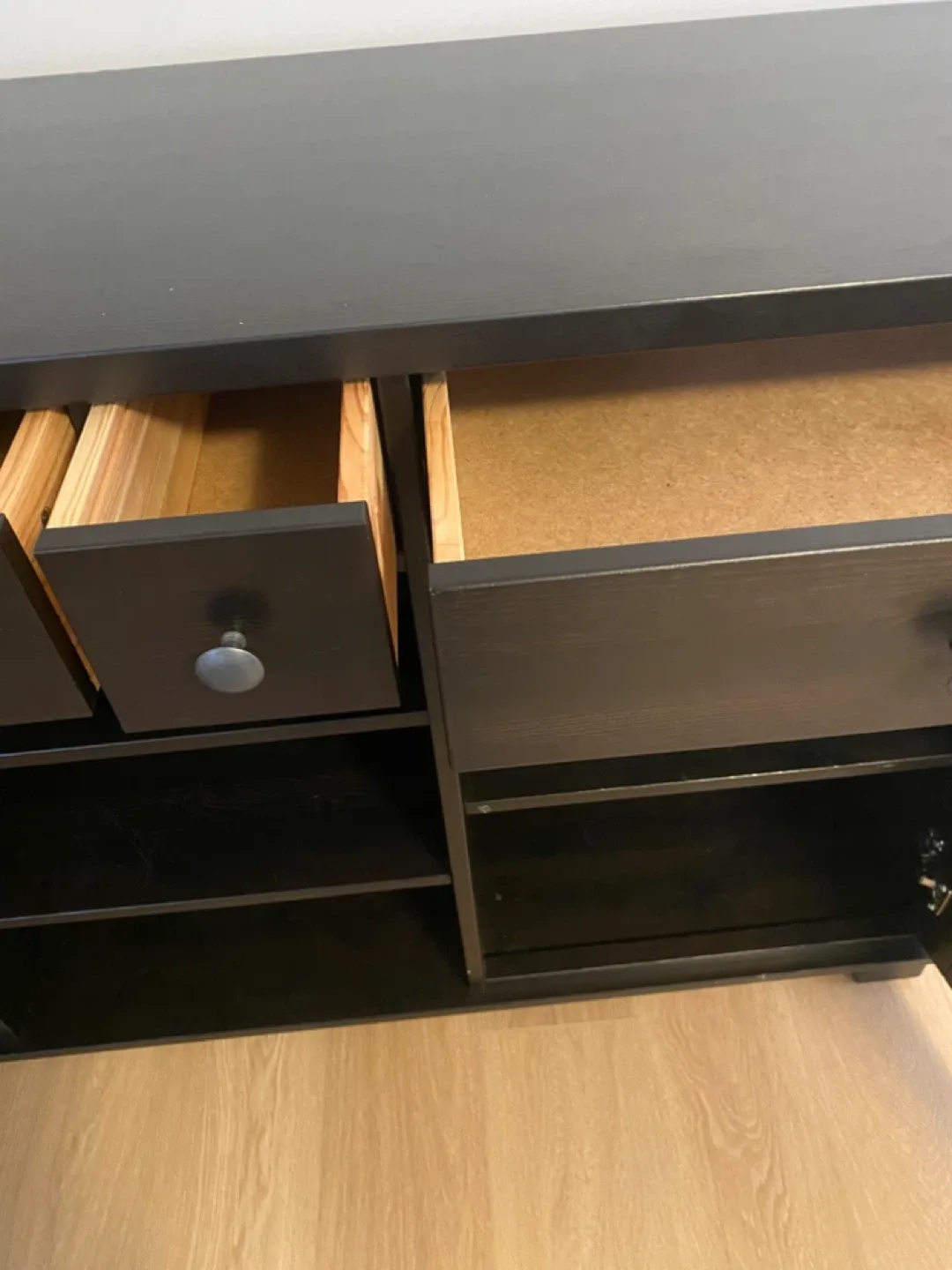 IKEA Wood Dining Table and Sideboard Set image indicator(4)