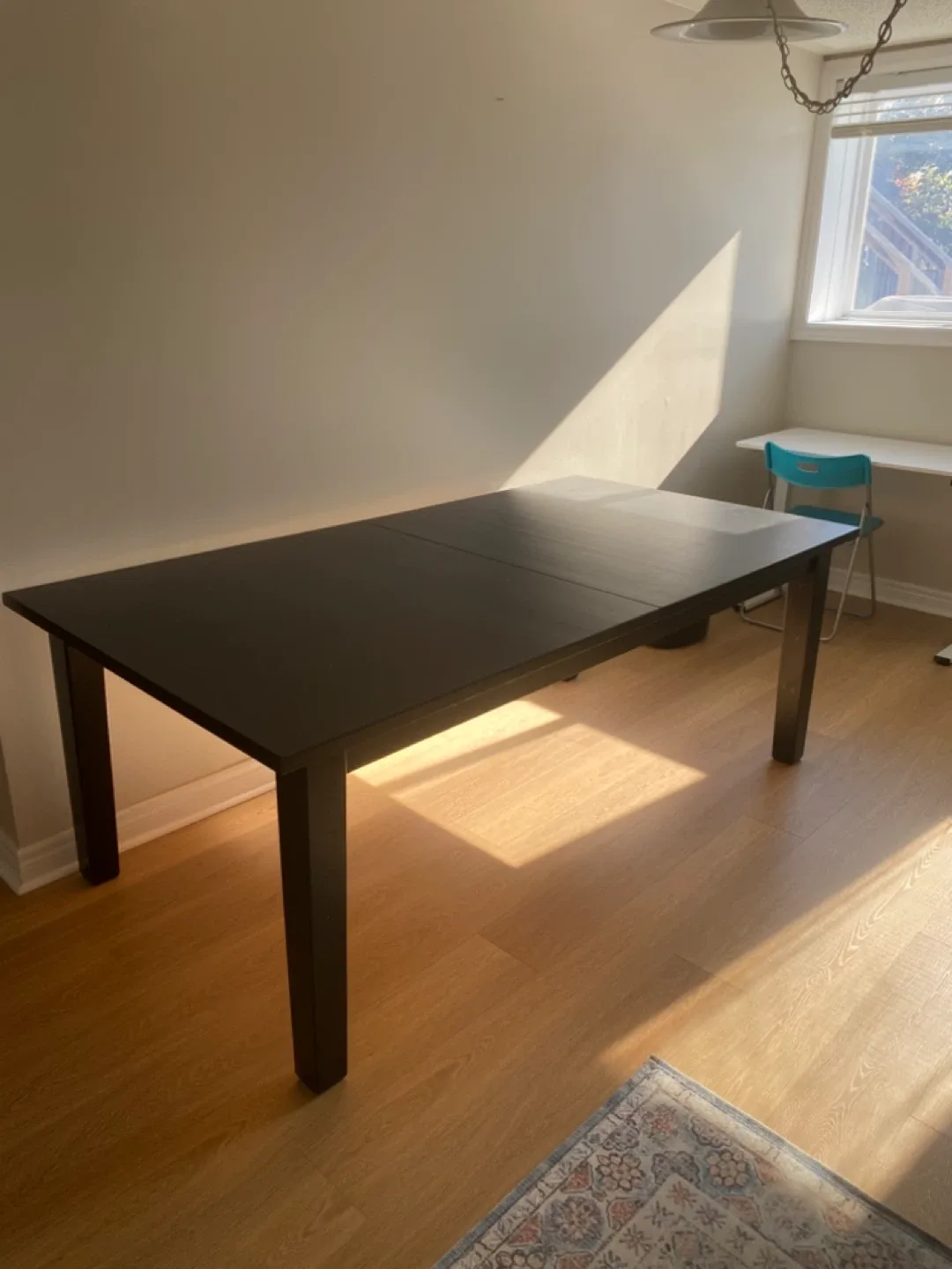 IKEA Wood Dining Table and Sideboard Set image indicator(2)