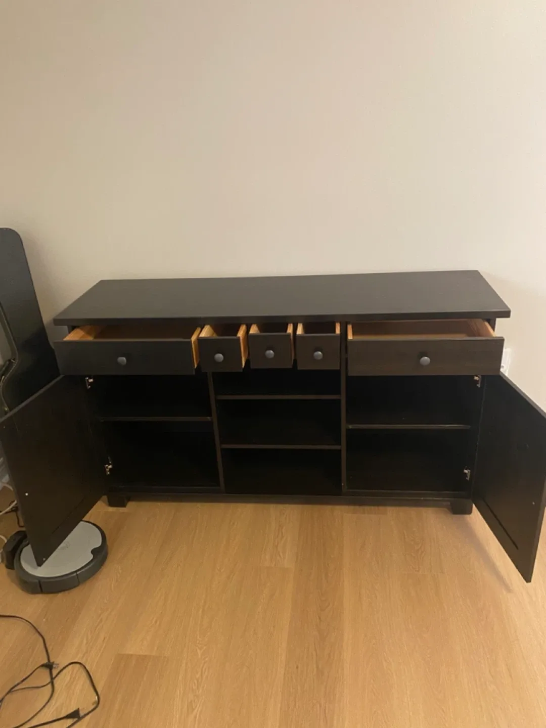 IKEA Wood Dining Table and Sideboard Set image indicator(3)